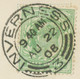 GB SCOTTISH VILLAGE POSTMARKS „INVERNESS / 3“ Superb Strike (26mm, UNCOMMON Time Code „9 40 AM“) On Superb Col Pc 1908 - Scotland