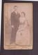 Photo CDV ( 10.5 X 6.5 Cm ) " Couple " Photographe Harmelin, Paris - Anciennes (Av. 1900)