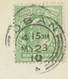 GB SCOTTISH VILLAGE POSTMARKS „OBAN“ Very Fine Rare Strike (25mm, Time Code „4 15PM“) On Superb Postcard 1910 - Scotland