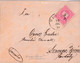 A1159  - LETTER FROM HUNGARY VIA ARAD ROMANIA 1893  STAMP ON COVER - Covers & Documents