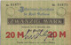 Notgeld Allemagne 20 Mark Rathenow - 12/11/1918 - Très Bon état - Collections