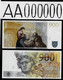 Typ AA 000000, Testnote STATNI TISKARNA 900,  STC, UNC, RRRRR, Im Folder, Test Note. - Otros – Europa