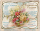 1 Carnet Booklet  PARFUM  Profumo Migone  1912 Calendrier Florealia - Petit Format : 1901-20