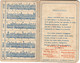 1 Carnet Booklet  PARFUM  Profumo Migone  1912 Calendrier Florealia - Small : 1901-20