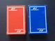 2 JEUX DE CARTES  AIR FRANCE  Éditions J.C. Dusserre  PARIS  1978 - Carte Da Gioco