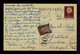 PORTUGAL 1958 Nederland 1E Porteado/Postage Due -on Taxed Postcard From Den Haag » Lisboa TULIPE Fleurs Flora Pmk Sp7517 - Briefe U. Dokumente