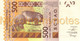 WEST AFRICAN STATES, NIGER, 500 Francs, 2019, Code H, P-NEW "Not Listed In Catalog", UNC - West African States