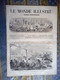 LE MONDE ILLUSTRE 30/11/1872 PARIS CRUE SEINE NANTES DANEMARK CUIRASSIERS LOIRE JOSNE COULMIERS ZANZIBAR ESCLAVAGE - 1850 - 1899