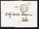 1845 Vorphila Faltbrief Aus Syra Nach Triest. Heute Insel Syros - ...-1861 Prephilately