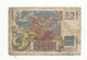 JC ,G, Billet , France , LE VERRIER , 50 , CINQUANTE Francs, 16-5-1946.D. , Alphabet : M.22 , 2 Scans - 50 F 1946-1951 ''Le Verrier''