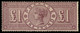 MH] GREAT BRITAIN 1884 | £1 Brown-lilac, Wmk "Three Imperial Crown". Vertical Crease And Small Bottom Right Corner Bend  - Nuovi