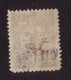 MH/Used] CILICIA 1919 | French Occupation. | 1pi. Overseas, Six Point Star And Half Moon In Red, Overprinted "CILICIE" I - Usati