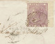 GB 1860 QV 6d Lilac No Corner Letters With Wing Margin At Right And Wmk-VARIETY - Variedades, Errores & Curiosidades