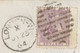 GB 1864 QV 6d Pale Lilac No Corner Letters With Wing Margin At Left And VARIETY: "weak Printing Of Left Border" VF Cvr - Abarten & Kuriositäten