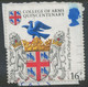 GB 1984, 500th Anniv. Of College Of Arms 16 P Sound Used On Paper VARIETY: Look At The QUEEN‘s HEAD - Errors, Freaks & Oddities (EFOs