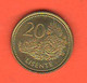 Lesoto 20 Lisente 1998 Lesotho Bronze Coin - Lesotho