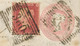 GB „360“ Scottish Numeral (LAUDER) Superb QV 1d Pink Postal Stationery Env + 1d - Lettres & Documents
