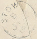 GB „360“ Scottish Numeral (LAUDER) Superb QV 1d Pink Postal Stationery Env + 1d - Brieven En Documenten