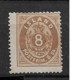 1873 MH Iceland  Mi 4A - Unused Stamps