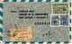 1951 - Lettre D'Uruguay Pour La France - Vignette De Poste Aérienne - Uruguay