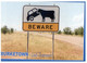 (MM 11) Australia - QLD - Gulf Of Savannah (beware Un-fanced Cow Road Sign)  Possible Car Accident - Far North Queensland