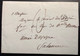 „SALAMANQUE“ + No1 DEB/ARM.DE PORTUGAL 1811 Paris>Genéral Foy ARMÉE D‘ ESPAGNE Salamanca España (Spain Cover Lettre - ...-1850 Vorphilatelie