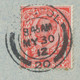 GB „BRISTOL / 20“ Double Ring (25 Mm – CBP Type 9/25) Superb Cover W GV 1d Red - Storia Postale