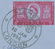 GB SPECIAL EVENT POSTMARKS 1956 STAMPEX LONDON On Superb QEII 6 D Air Letter To USA​ - Storia Postale