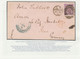 GB 1870 VF Cvr W QV Large White Corner Letters 6D Mauve Pl.9 EARLIEST USAGE - EXPERTIZED - ....-1951 Vor Elizabeth II.