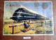 Zeuke Modellbahn Dampflok Mit 7 Waggons Spur 0 Im Originalkarton Um1950 (113345) - Autres & Non Classés