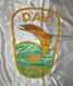 DDR Flagge Fahne Seide DAV Betriebsgruppe BKW Cottbus Bereich Kittlitz (111220) - Flaggen