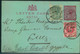 1902, Uprated Card Leter DUrBAN To SUEZ - Natal (1857-1909)