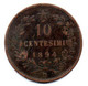 Italie -  10 Centesimi 1894 R TB - 1878-1900 : Umberto I