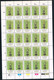 1981  South Africa - CISKEI - Independence - 25 Cents - Sheet Of 20 MNH - Unused Stamps