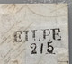 Preussen Mi.4 „370“ + „EILPE“ LUXUS Illustrierter ! Brief 1856> Hannover(Westfalen Arnsberg Hagen Garnfärberei Druckerei - Covers & Documents