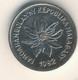 MADAGASCAR 1982: 1 Franc, KM 8 - Madagaskar