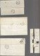 LOT  4 LETTRES ANCIENNES - 1849-1876: Période Classique