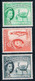 1953 Somaliland Prot. ​​​​​​- ​15 Cents -  3 Values. #128-30 - Somaliland (Herrschaft ...-1959)