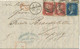 GB 1871 QV DIFFERENT PLATES 1 D Red Pl.129 (TN) And Pl.131 (ID), 2 D Pl.13 (TF) - Storia Postale