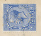 GB 1913 GV 2 ½d Rare Sideways PERFIN „LAO“ (L. & A. ORLIK, LONDON EC) VF Cover - Perforés