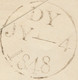 GB LONDON Inland Office „19“ Numeral Postmark (Parmenter 19A) Superb QV 1d Env - Brieven En Documenten