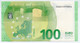 100 EURO ITALIA SA S007 H5  LAST POSITION  -  "04" - DRAGHI  UNC - 100 Euro