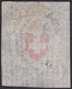 SUISSE, 1851, Postes Fédérales, Rayon 1 Croix Non Encadrée, Bien Centré (Yvert 20) - 1843-1852 Federal & Cantonal Stamps