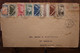 Océanie 1936 UTUROA Ile Raiatea France Usa Brooklyn NY Etablissement Français Cover Recommandé Enveloppe Lettre Rare !!! - Lettres & Documents