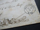 Delcampe - Preussen 1871 Feldpost /Militaria  Seitenberg (Schlesien) Heute Stronie Śląskie Handgemalte Zeichnung Mütze U. Bajonett - Brieven En Documenten