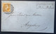 Preussen Mi.8a KABINETT„1534“ UNTERBARMEN Brief 1857>Augsburg(Rheinland Düsseldorf Barmen - Storia Postale