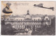 1910 - VIGNETTE GRANDE QUINZAINE AVIATION BAIE De SEINE Sur CARTE De LE HAVRE (SEINE INFERIEURE) => COUVET (SUISSE) - Aviazione