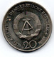 RDA 20 Mark 1971 SUP - Gedenkmünzen