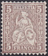 SUISSE, 1862, Helvetia Assise, Bien Centré (Yvert 35a) - Unused Stamps