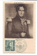 Belgique - Carte Maximum Bruxelles 1849-1949 - YT N°807 - Centenaire Du Timbre / Léopold 1er - 1934-1951